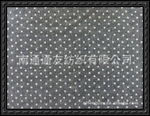 Cotton, flax, viscose yarn-dyed printed fabric